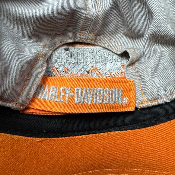 Harley Davidson Namesake Baseball Cap American Legend Mil. USA One Size Gray - Picture 9 of 9